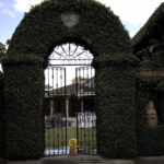 Arch leading to pool at Casa Conde