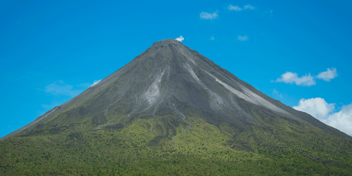 Arenal Volcano located near La Fortuna Costa Rica